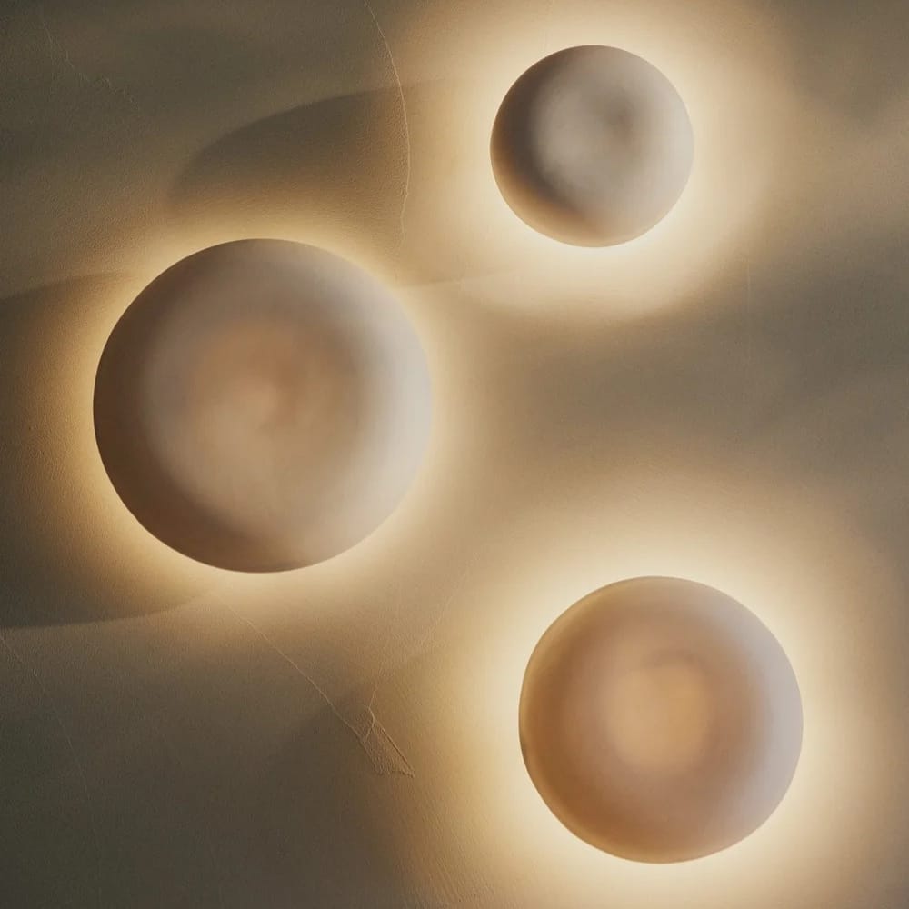 Interior Wall Light / Sconce Eclipse Ceramic Wall Sconce - Small