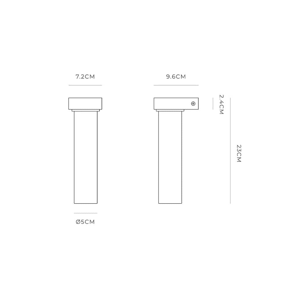Exterior Wall Light Edge Wall Light