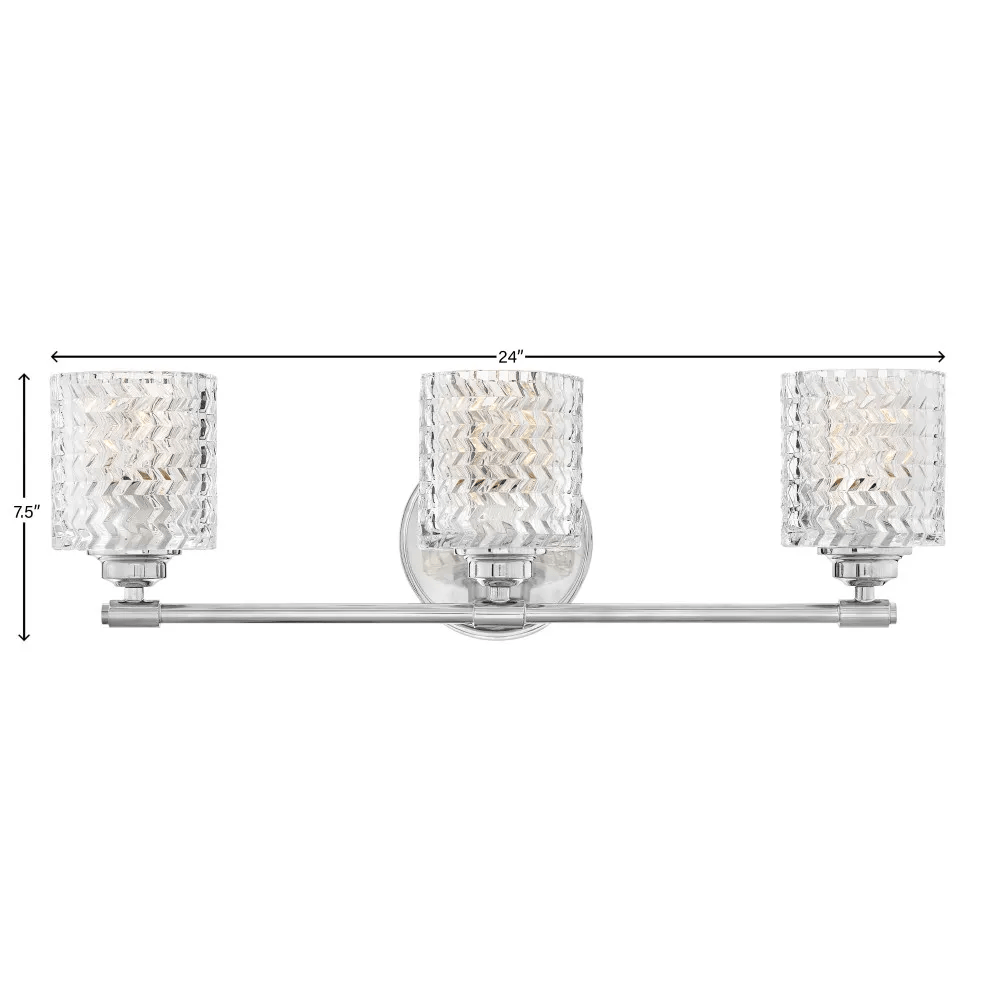 Vanity Elle Three Light Vanity