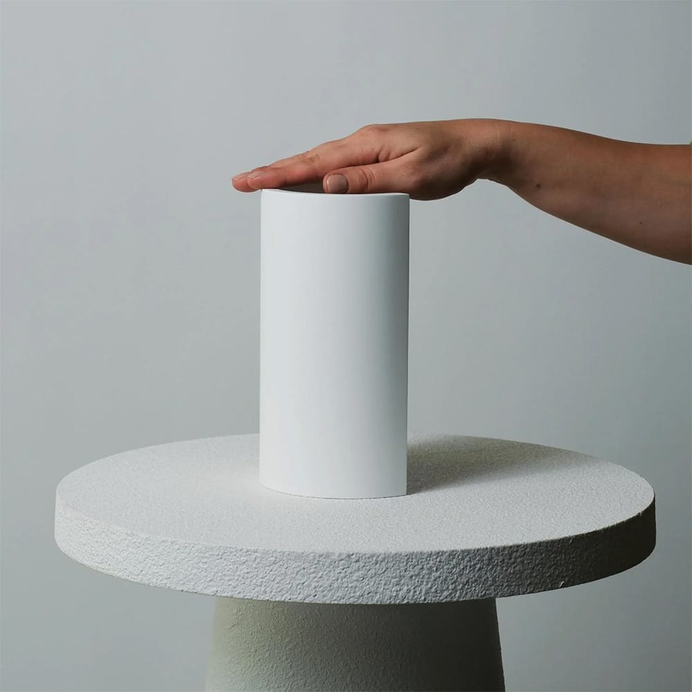 Interior Wall Light / Sconce Eon Plaster Curved Indoor Wall Light