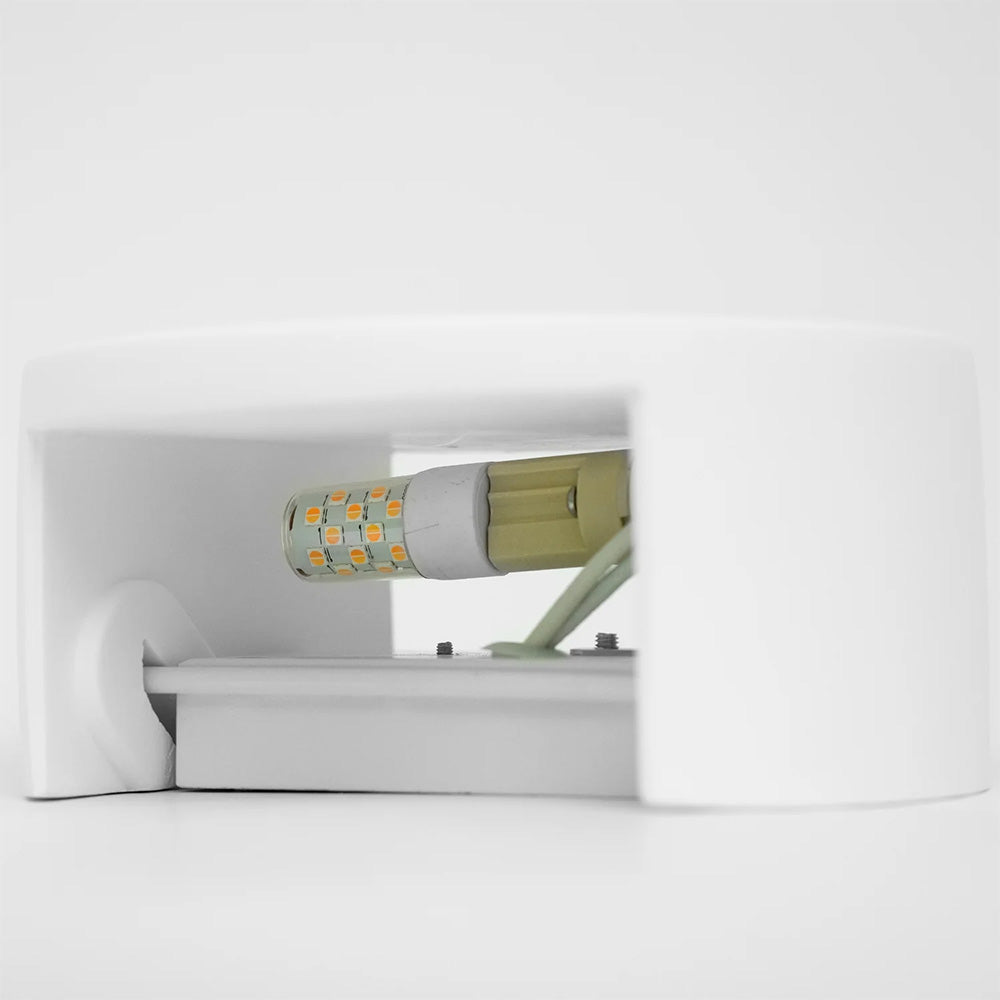 Interior Wall Light / Sconce Eon Plaster Halo Up/Down Wall Light