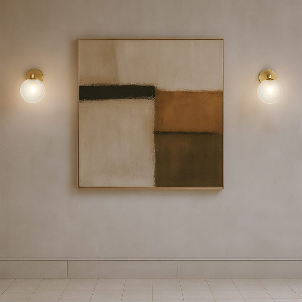 Interior Wall Light / Sconce Felton 1-Light Wall Light - Antique Gold