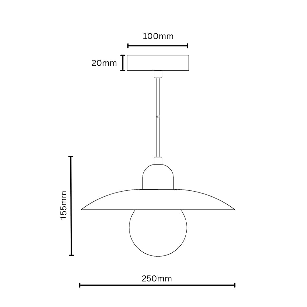 Interior Pendant Flint Natural Stone Pendant Light