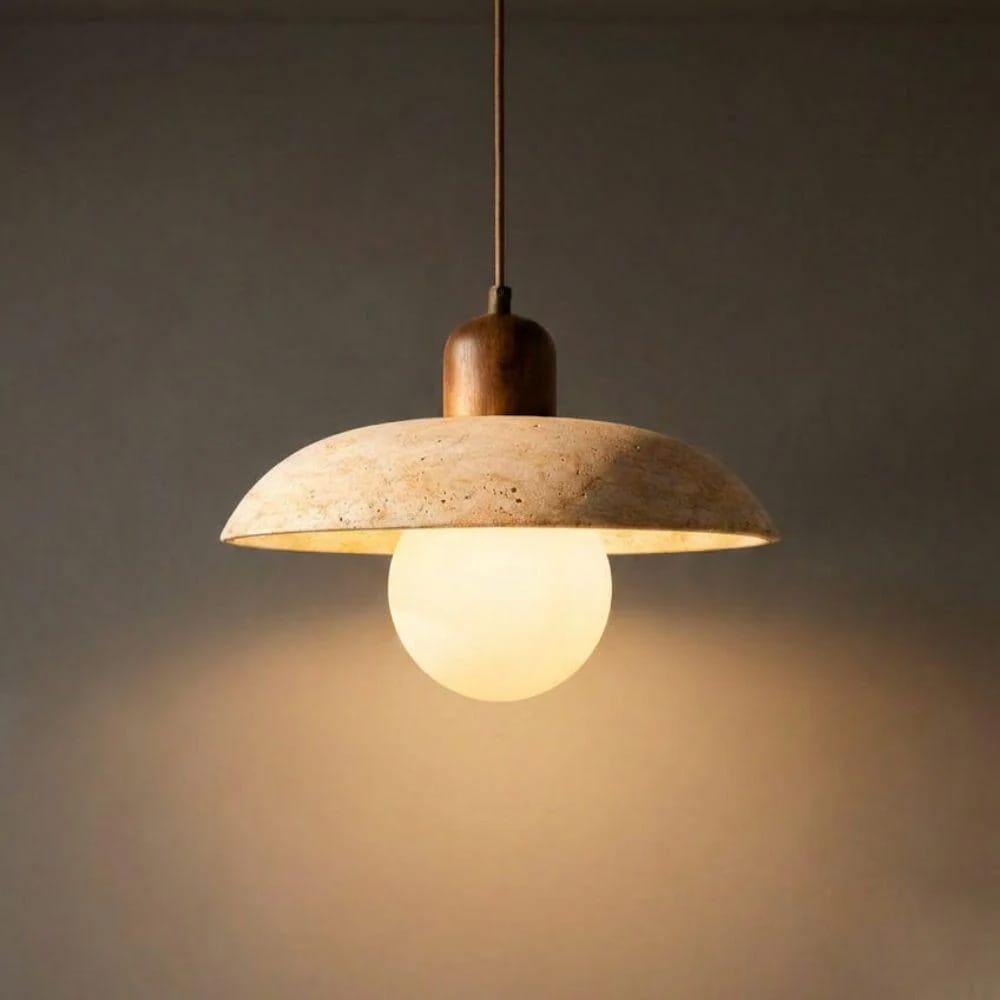 Interior Pendant Flint Natural Stone Pendant Light