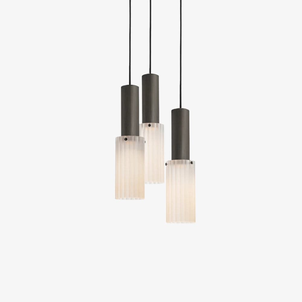 Interior Pendant Flume 80 Pendant - 3 Drop Grouping