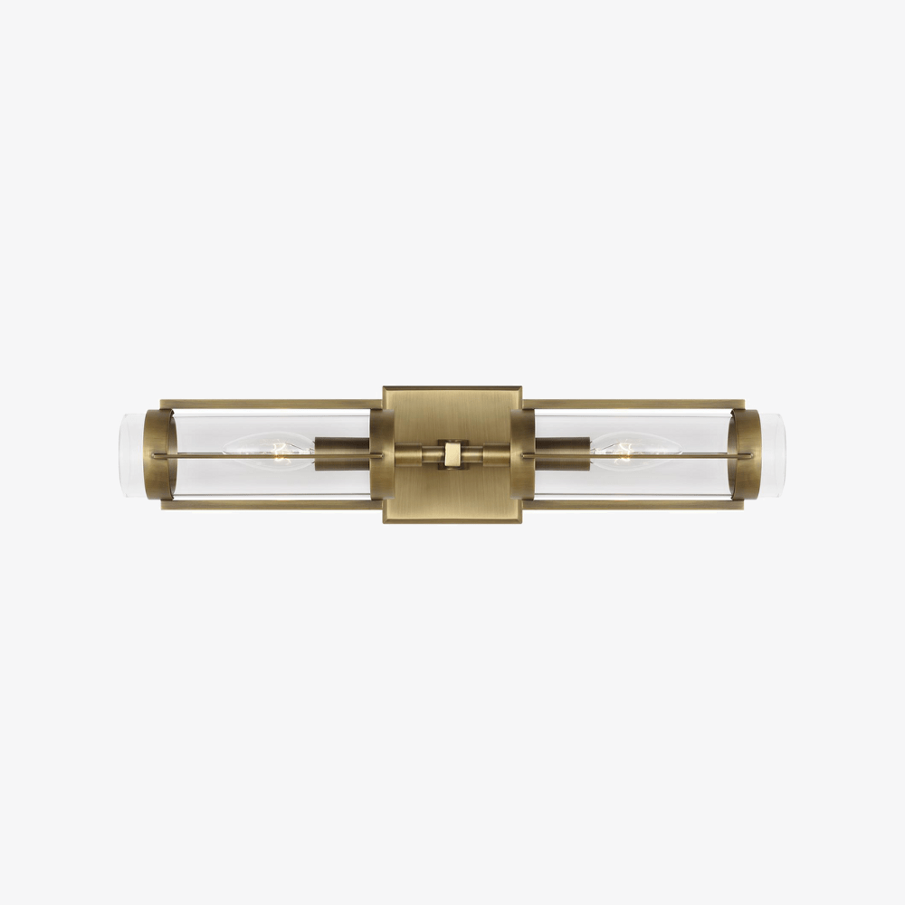 Interior Wall Light / Sconce Flynn Linear Sconce - Time Worn Brass