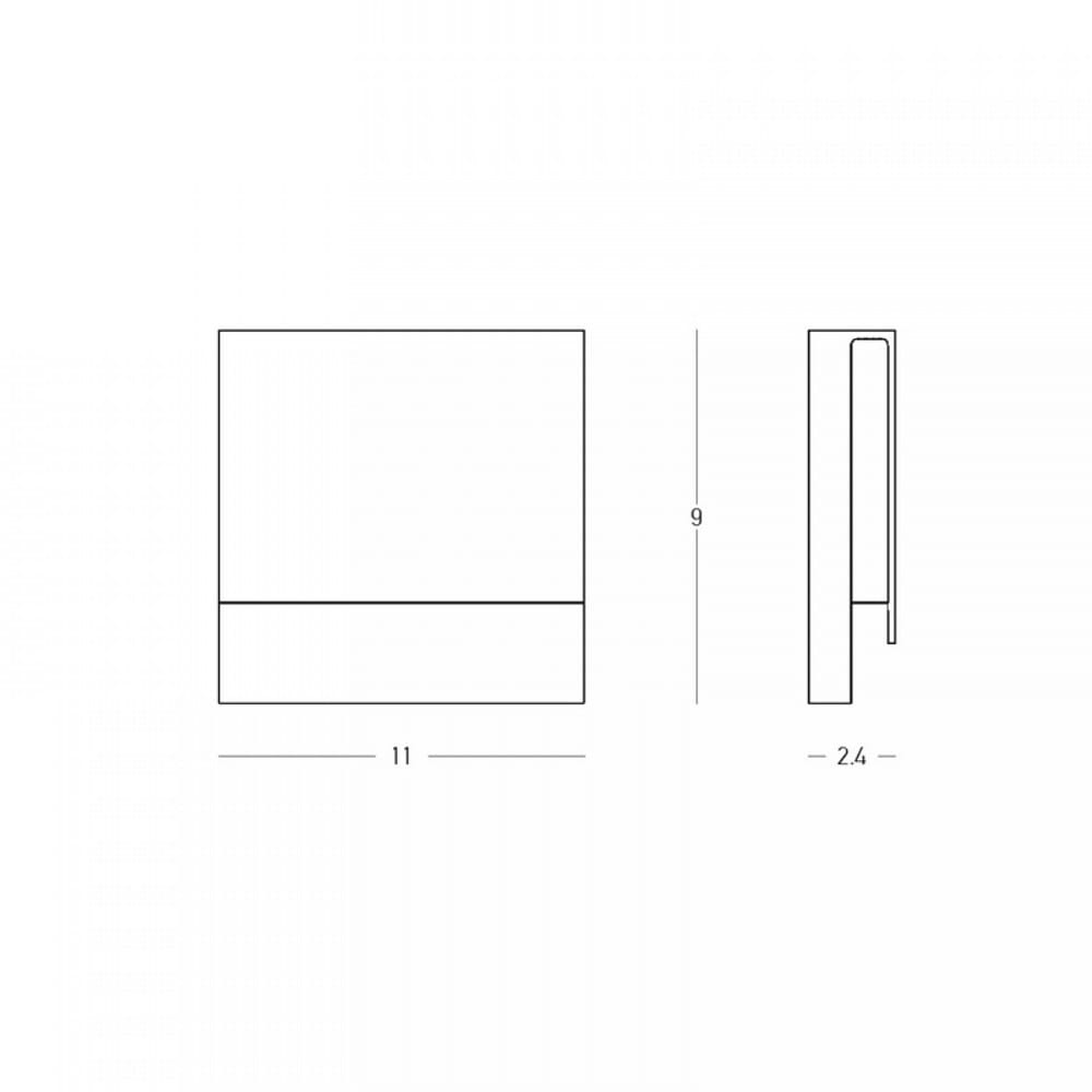 Exterior Step Light Fold Step Light