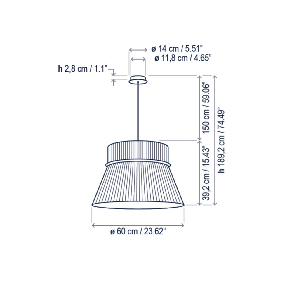 Interior Pendant Folie S60 Pendant