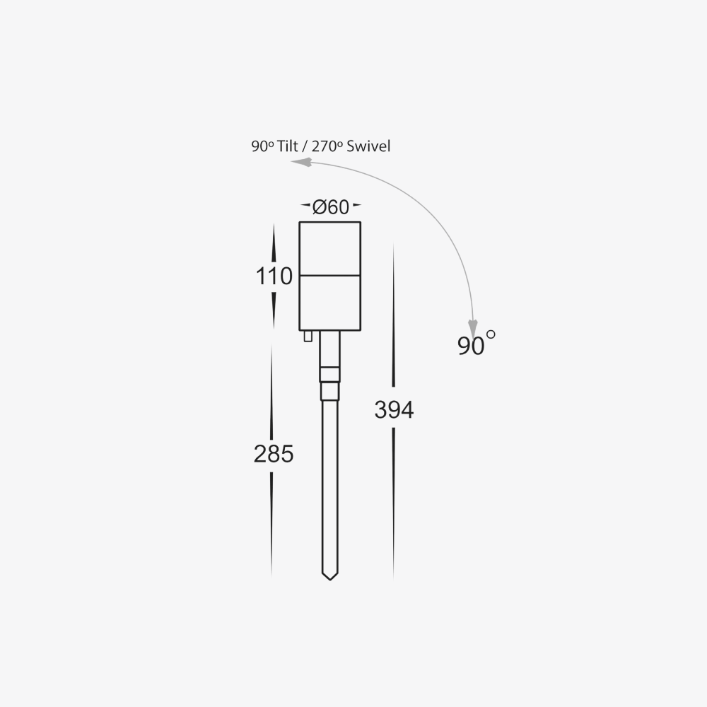 Exterior Spike Light Fortis Spike Light - 12V