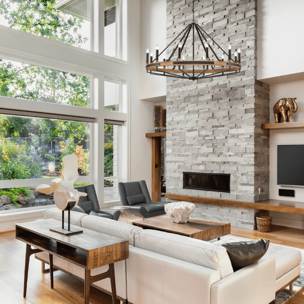 Interior Pendant Funale with 12 Lights Pendant