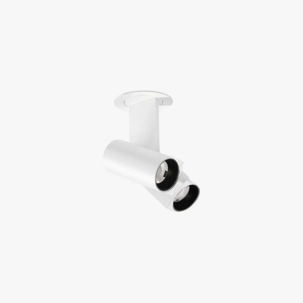 Bar & Spot Fusi 46 Spot Duo Semi-Recessed