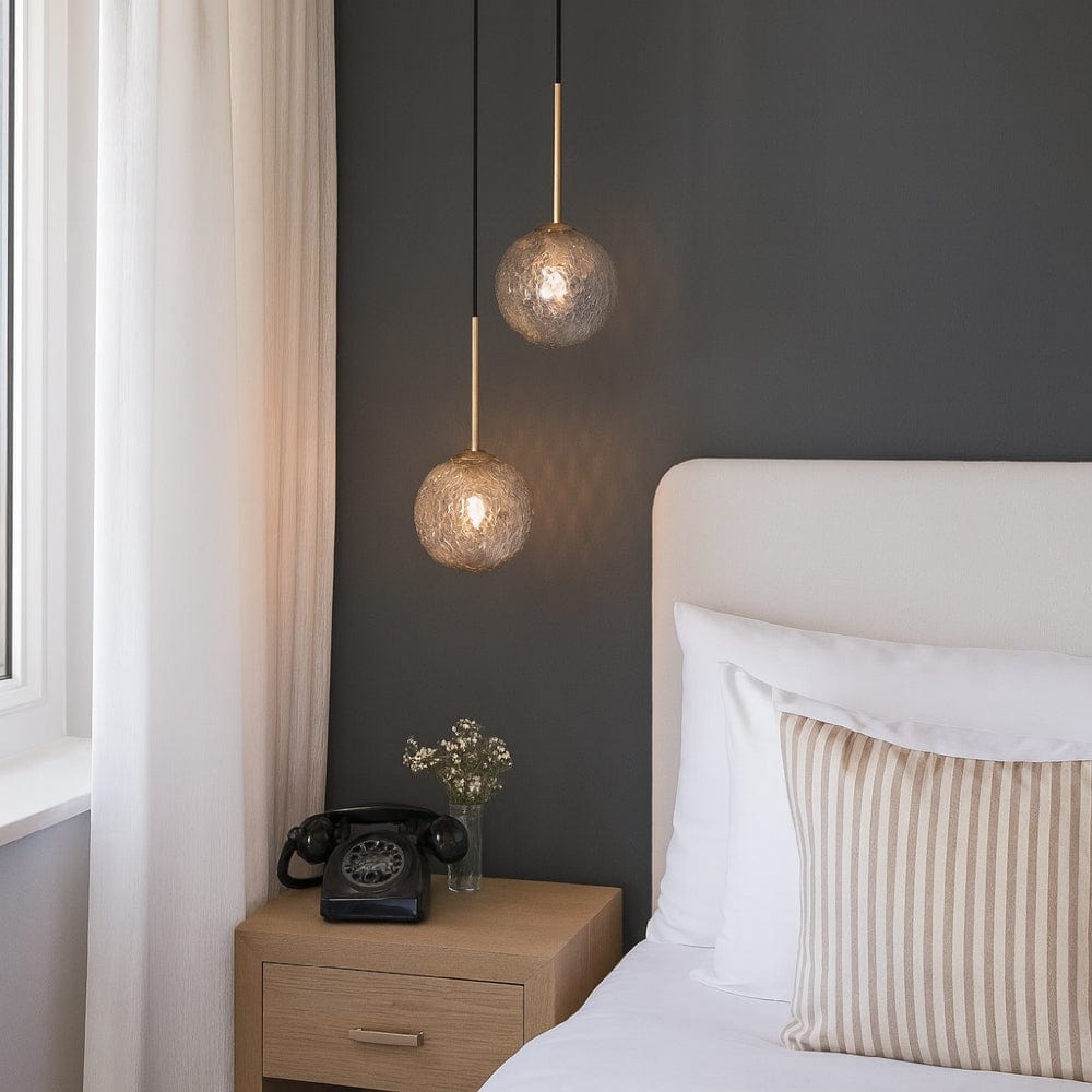 Interior Pendant Gaston 2 Light Pendant Antique Gold