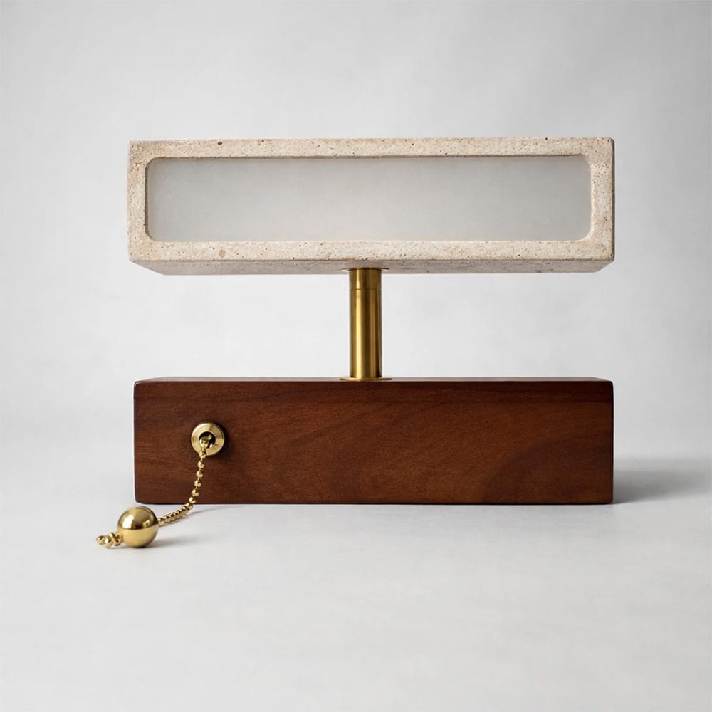 Bedside Wall Lights Granite Natural Stone Adjustable Wall Light