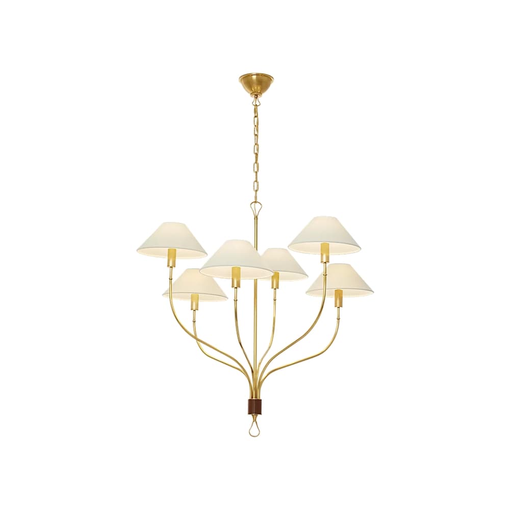Chandelier Griffin Large Staggered Tail Chandelier