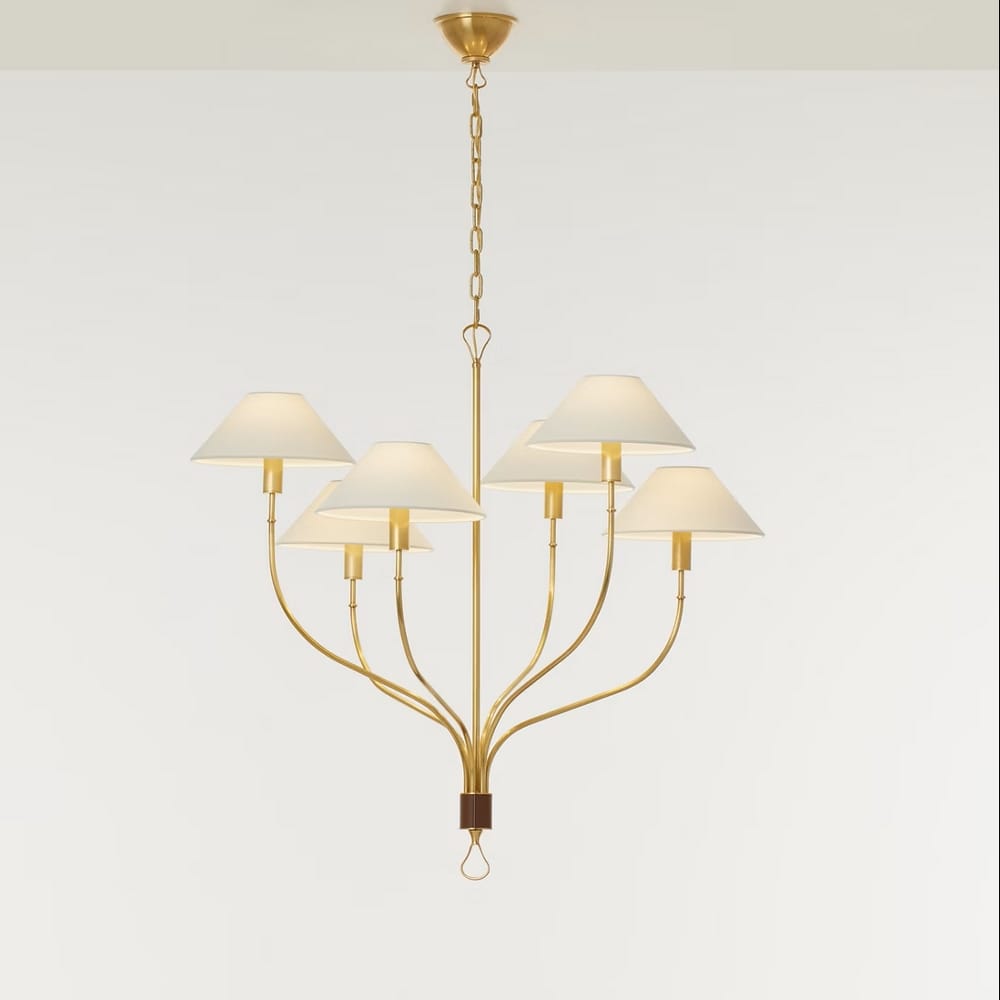 Chandelier Griffin Large Staggered Tail Chandelier