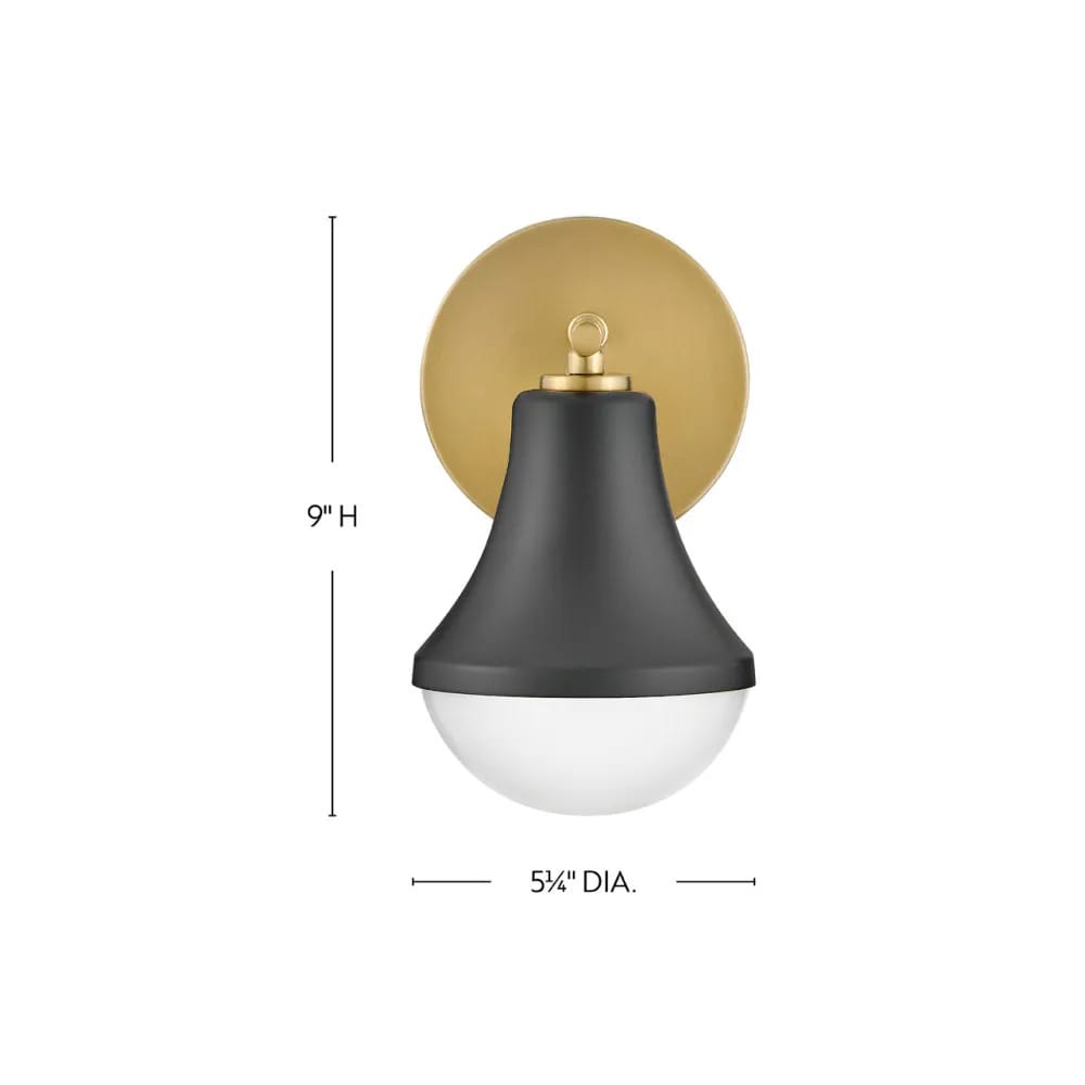 Interior Wall Light / Sconce Haddie Single Light Vanity