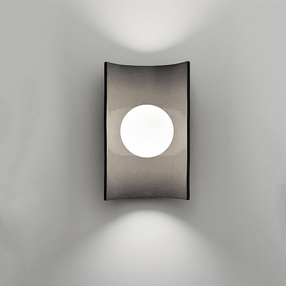 Interior Wall Light / Sconce Half Pipe Wall Light