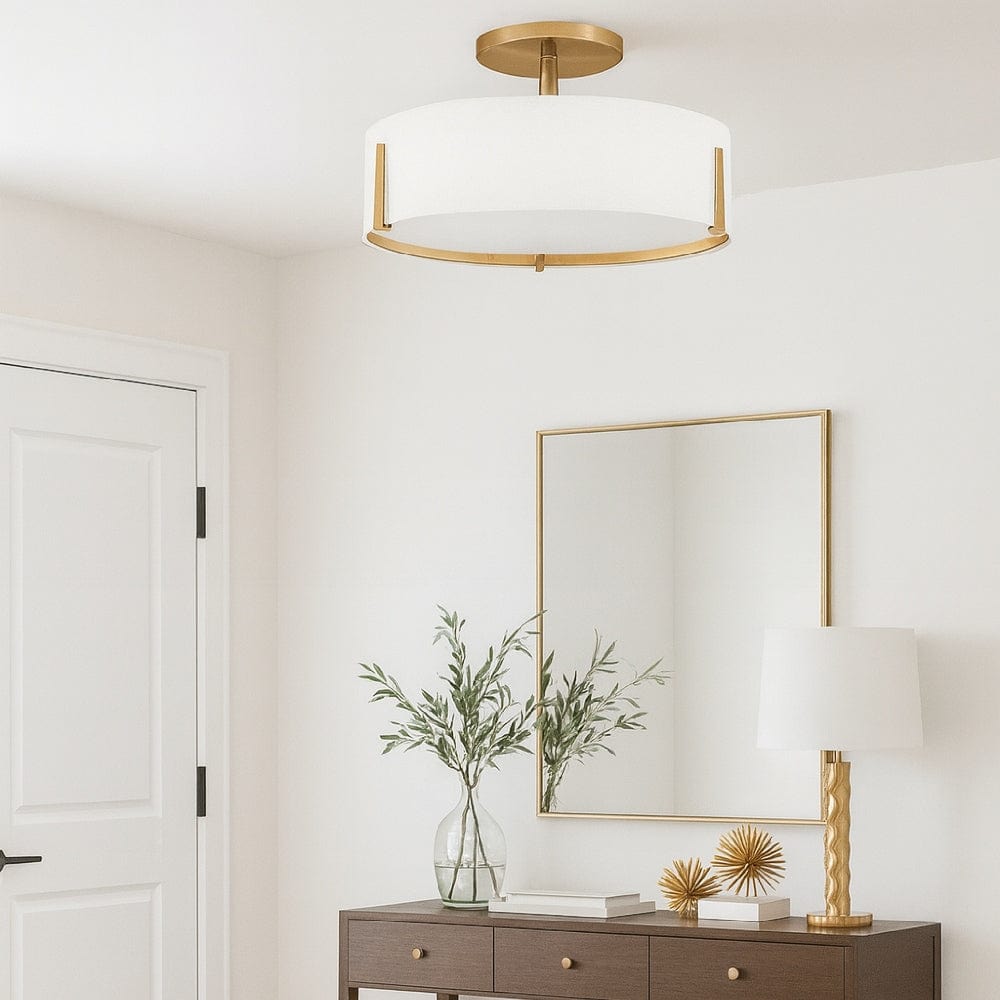Interior Flush & Semi Flush Halle 4 L Semi-Flush Mount