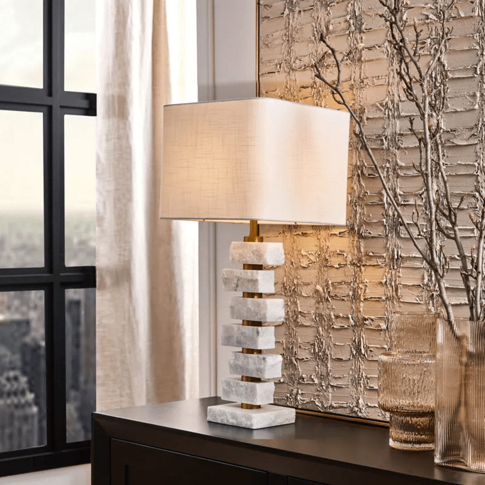 Table Lamps Hamburg Marble Table Lamp