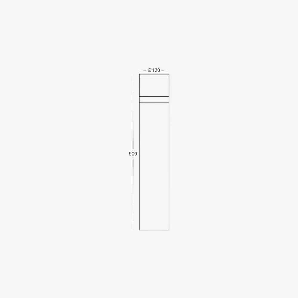 Bollards Highlite 24W LED Bollard