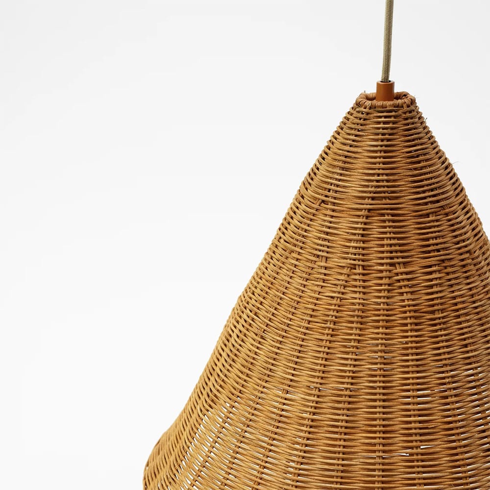 Interior Pendant Hikari Rattan Pendant Light