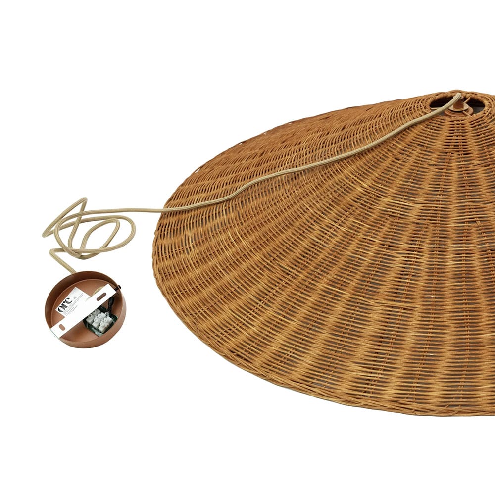 Interior Pendant Hikari Rattan Pendant Light