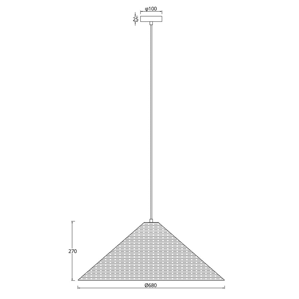 Interior Pendant Hikari Rattan Pendant Light
