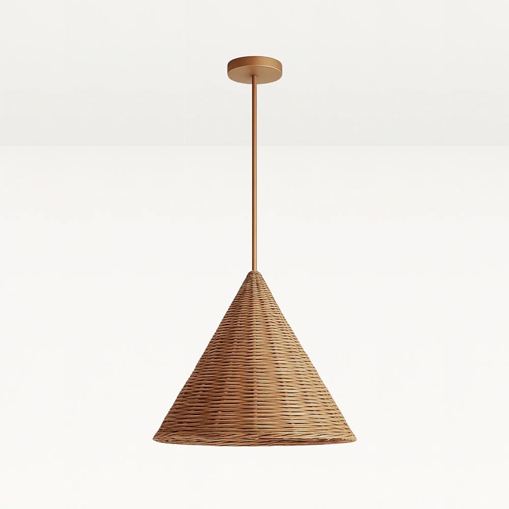 Interior Pendant Hikari Rattan Pendant Light