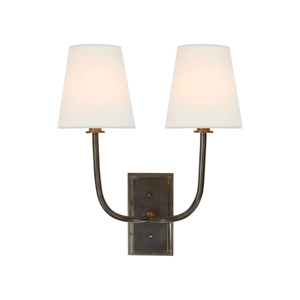 Interior Wall Light / Sconce Hulton Double Sconce