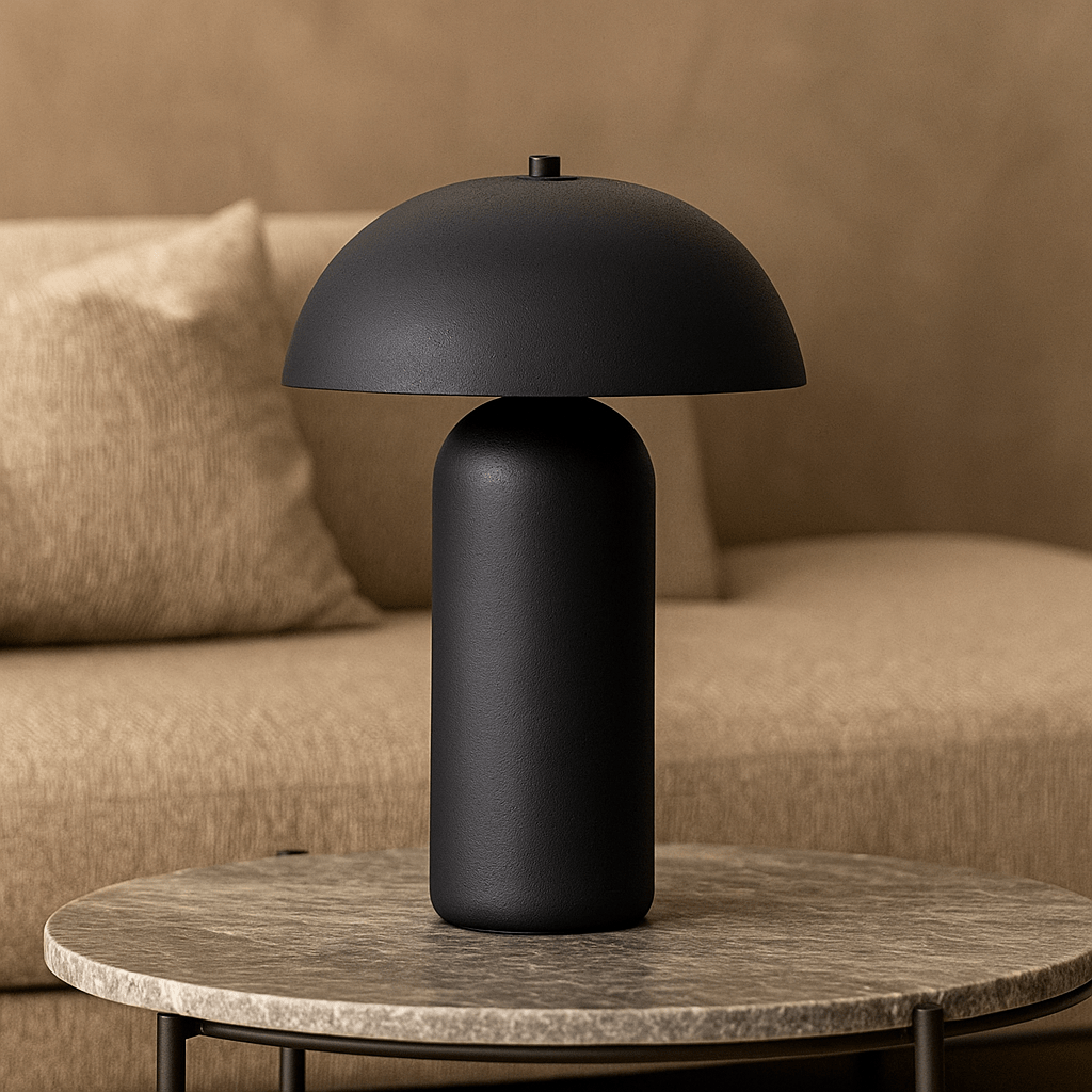 Table Lamps Jai Black Table Lamp