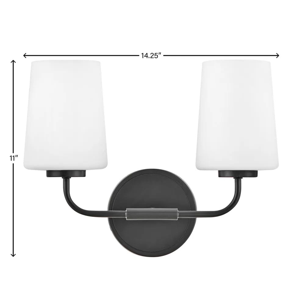 Vanity Kline 2L Wall Scone
