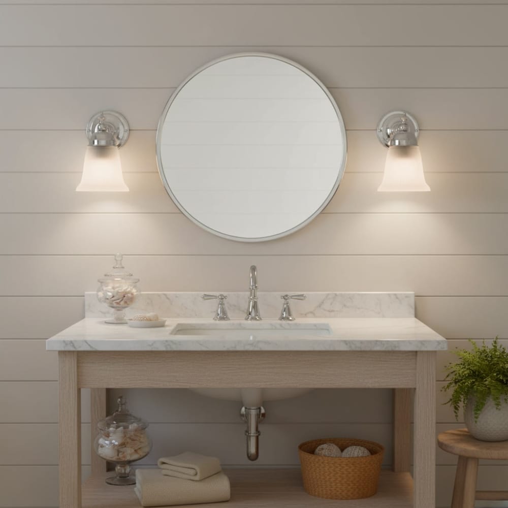 Interior Wall Light / Sconce Kline Wall Light with Frost Glass