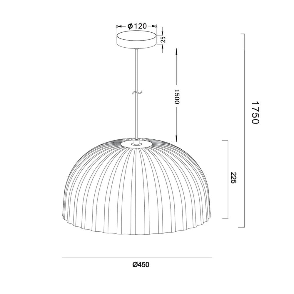 Interior Pendant Koora Silk Pendant Light