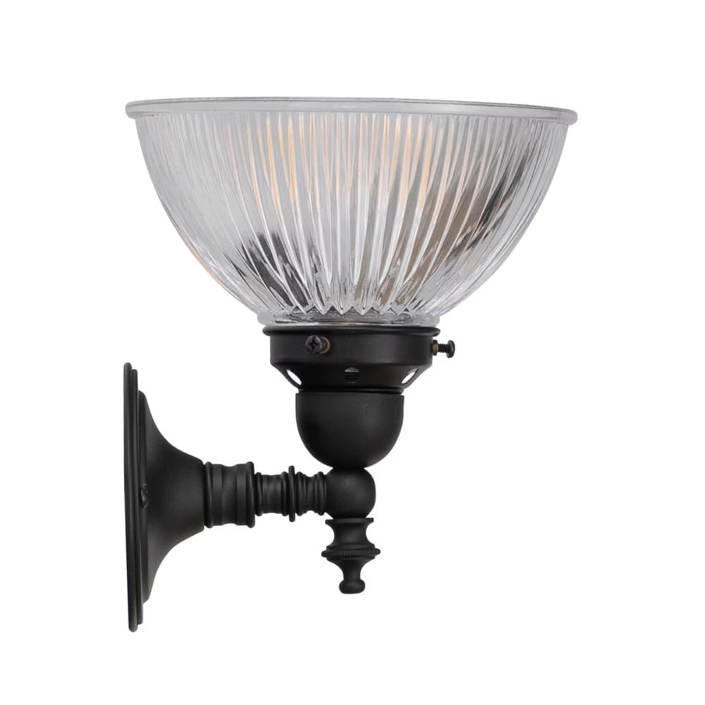 Interior Wall Light / Sconce Koscina Wall Light Black Patina with Claredon Clear Glass