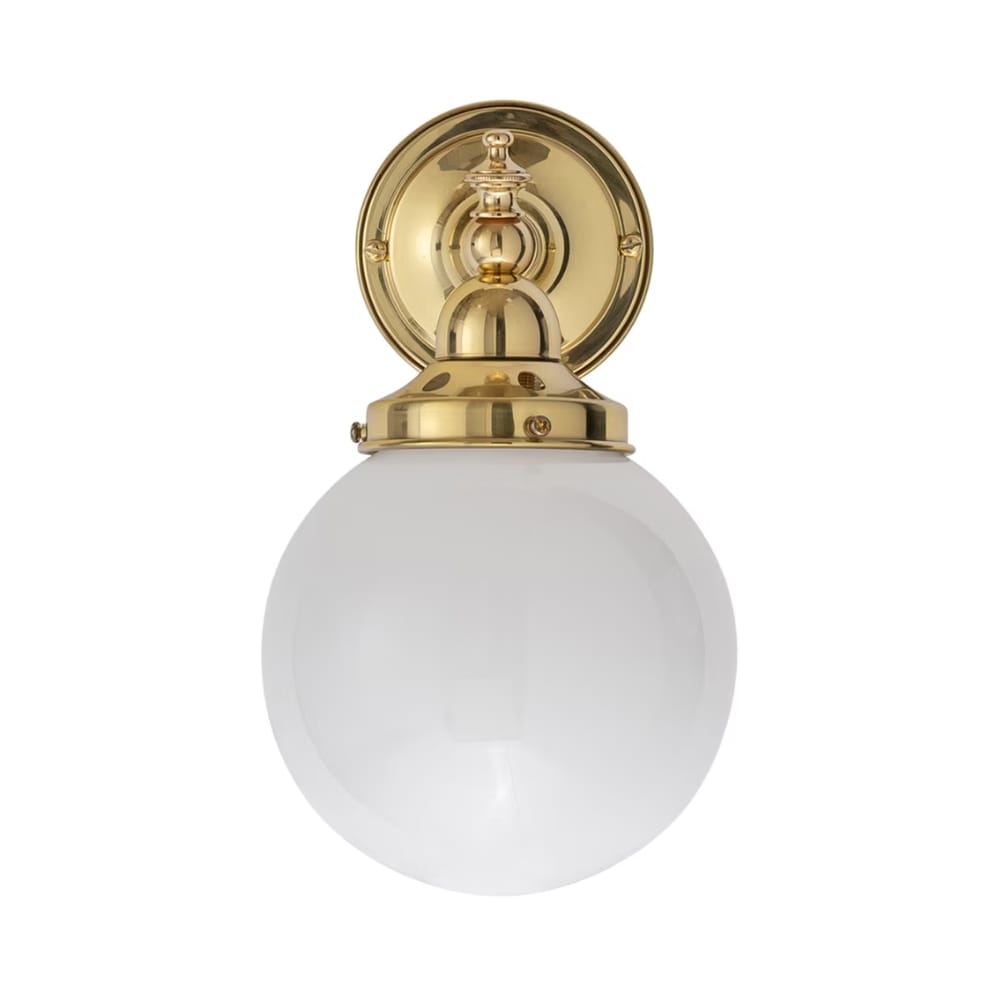 Interior Wall Light / Sconce Koscina Wall Light with Sphere Opal Glass
