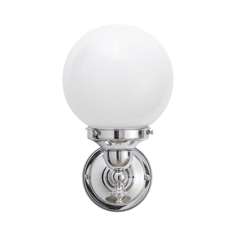 Interior Wall Light / Sconce Koscina Wall Light with Sphere Opal Glass