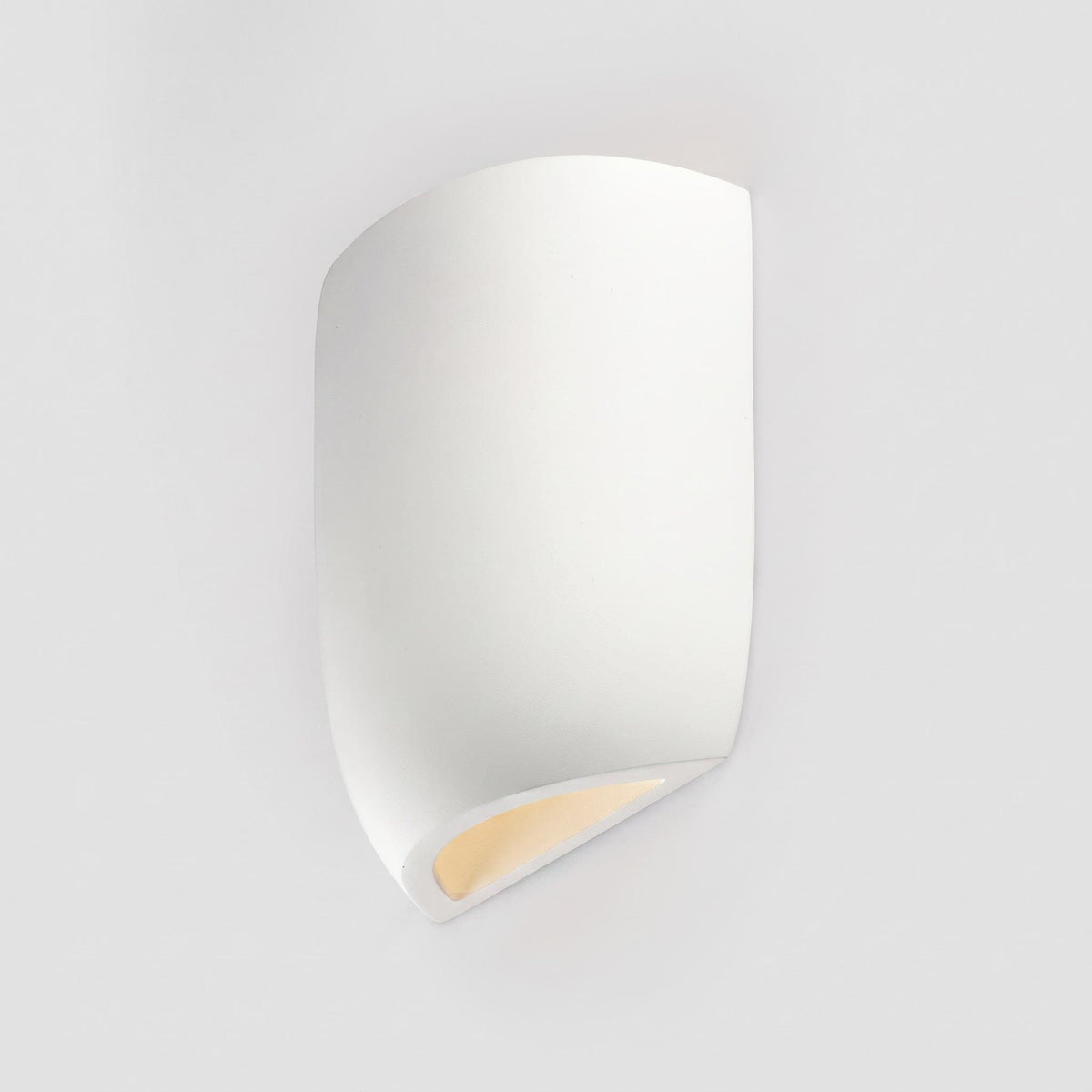 Interior Wall Light / Sconce Lago White Plaster Up/Down Wall Light