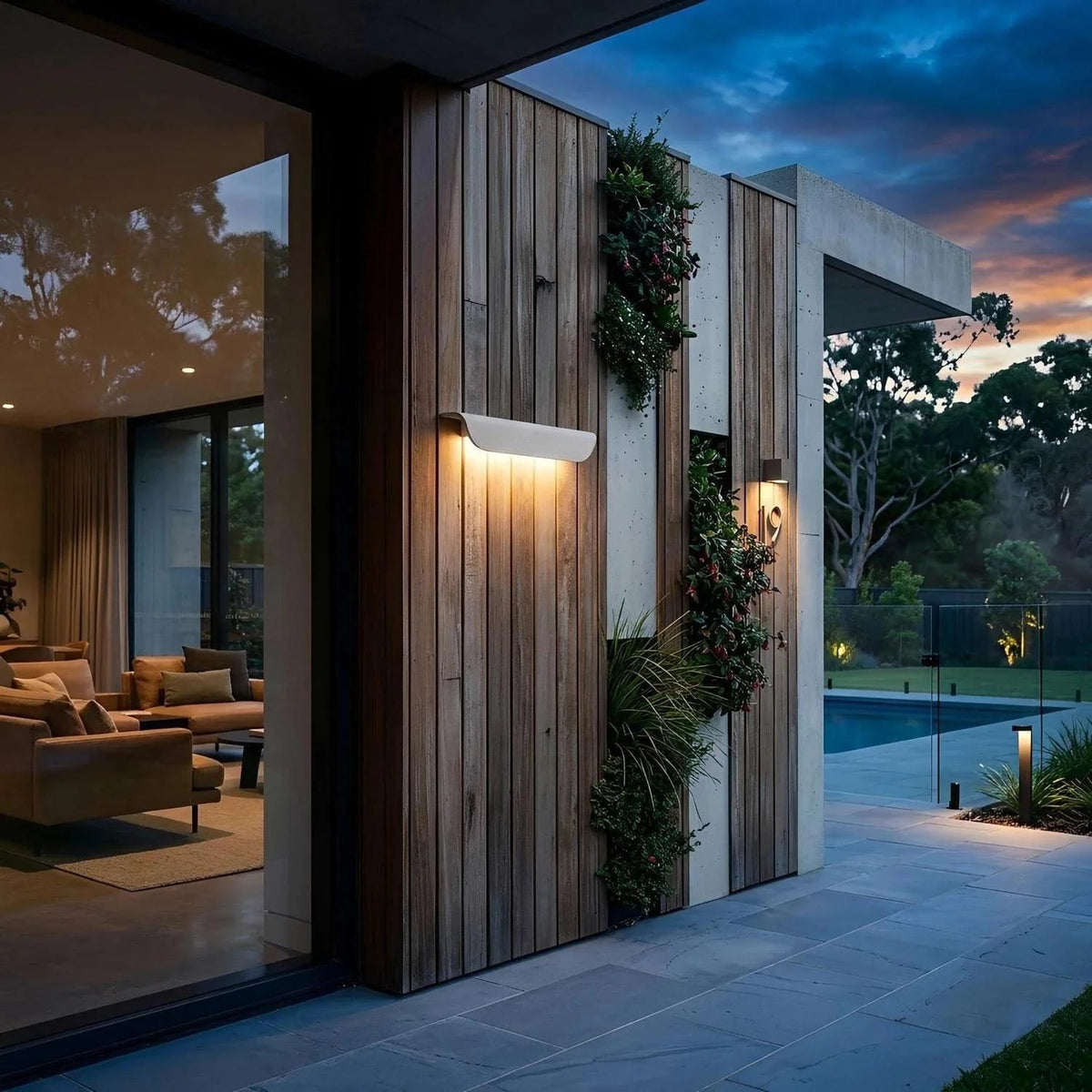 Exterior Wall Light Ledge Cement Wall Washer
