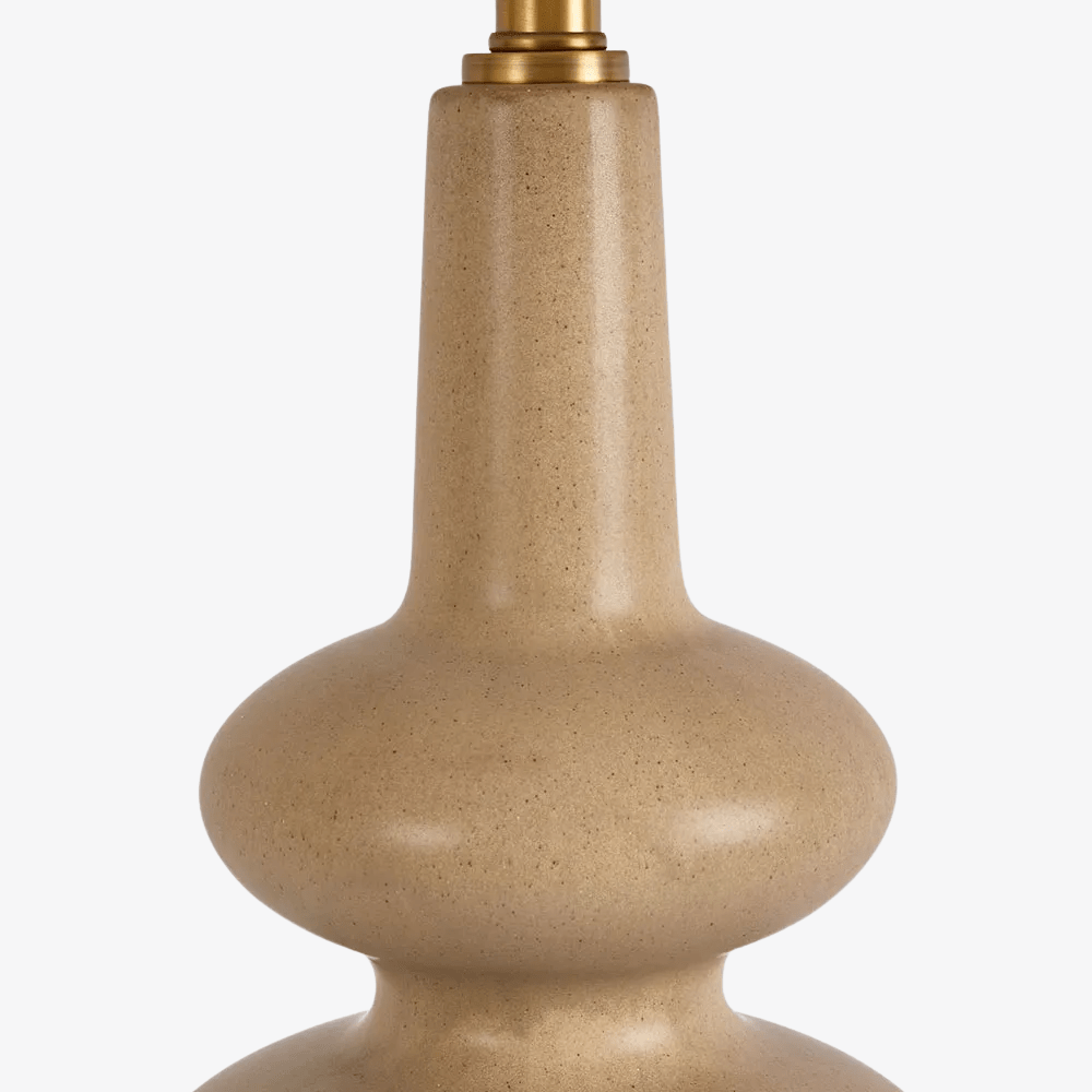 Table Lamps Linden Sandstone Table Lamp & Linen Shade