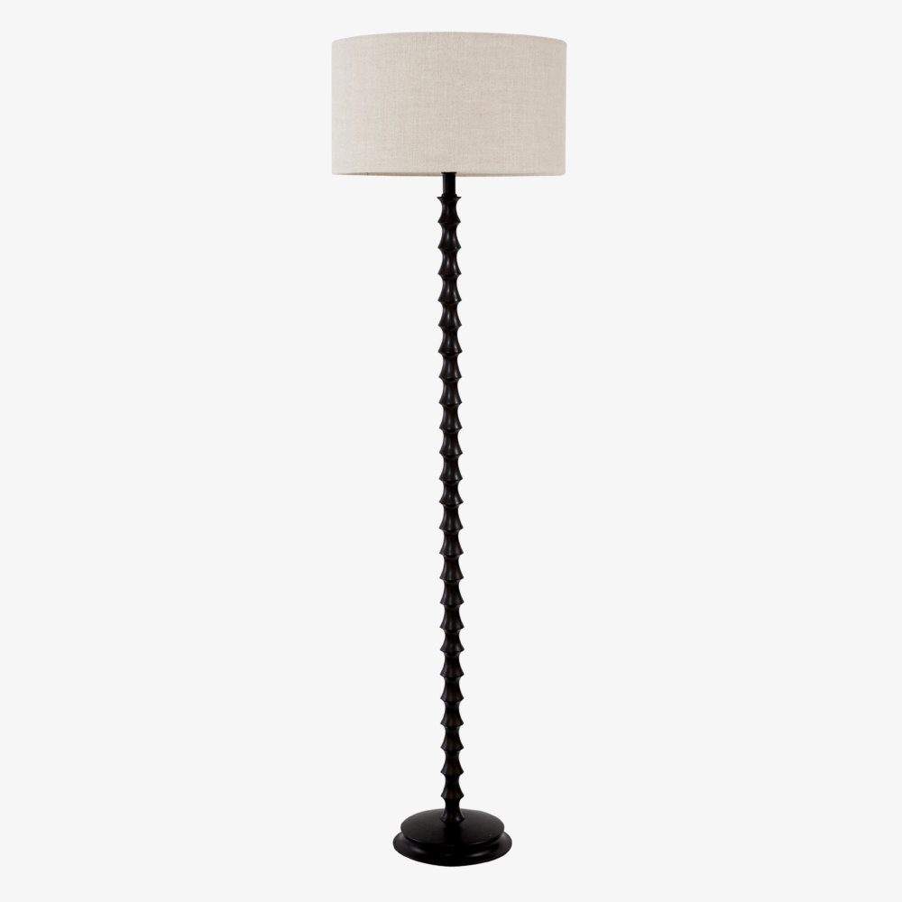 Floor Lamps Livie Timber Twist Floor Lamp