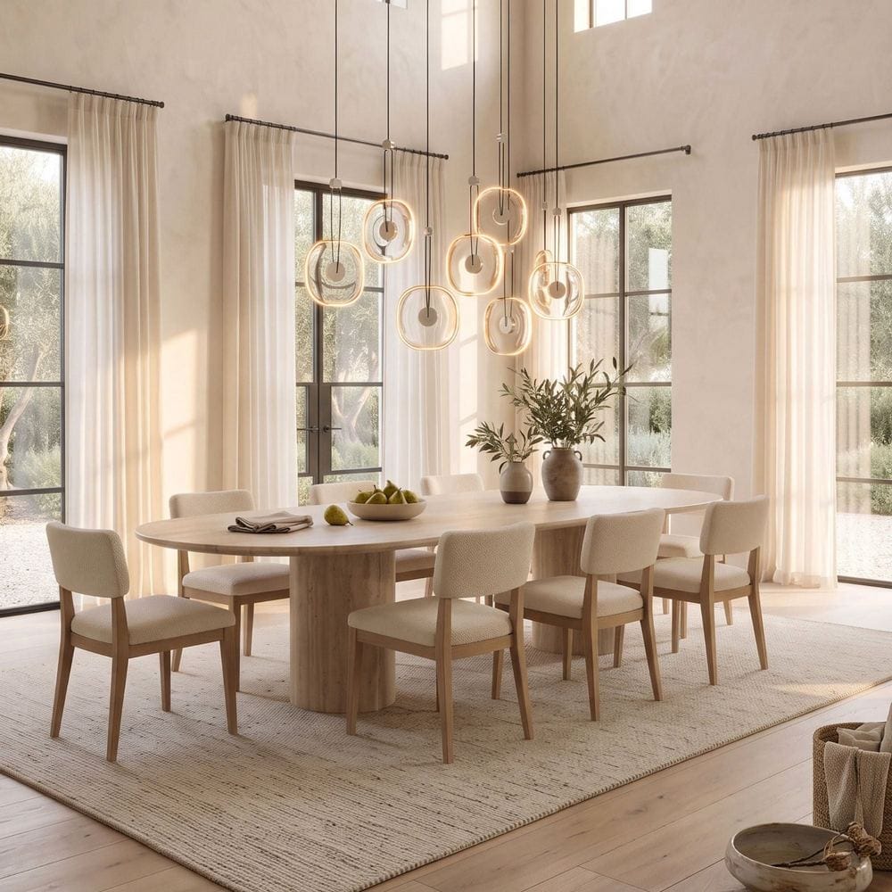 Interior Pendant Mira K9 Crystal Pendant Light