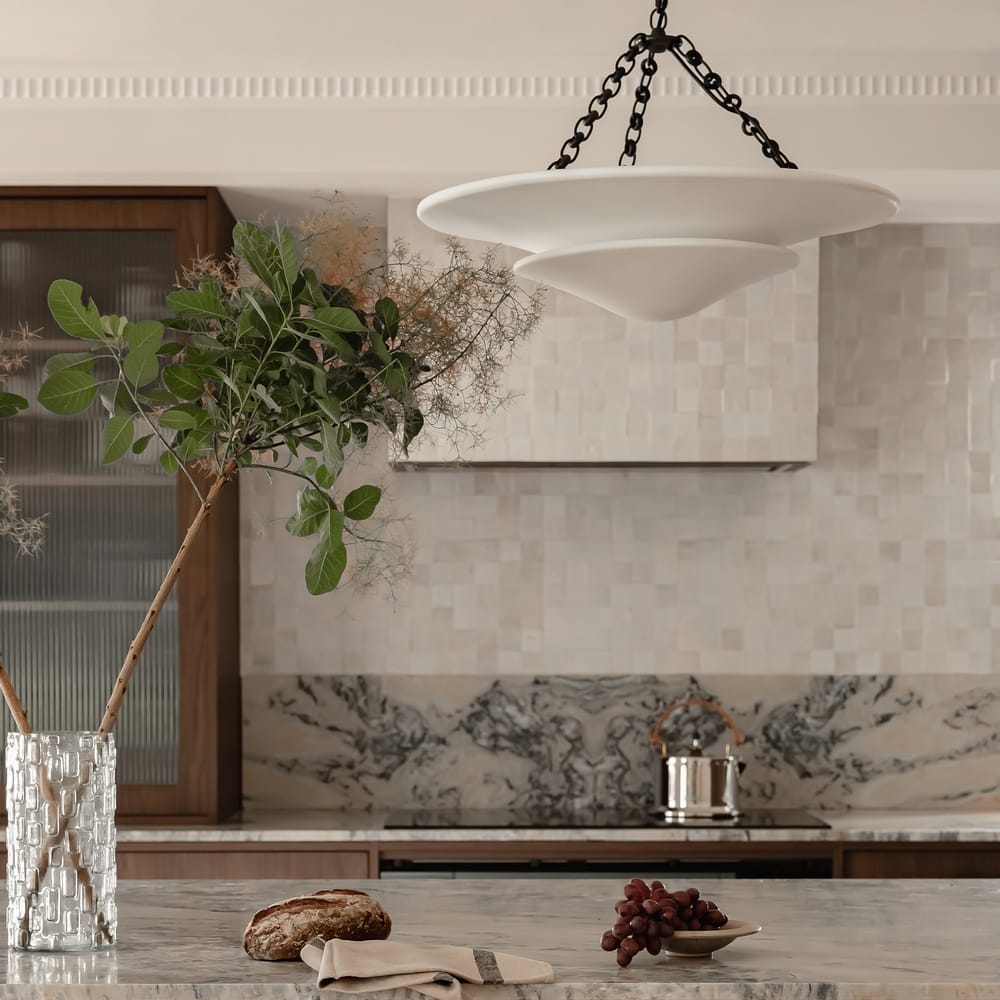 Interior Pendant Mollino Medium Tiered Chandelier