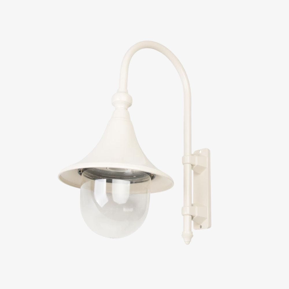 Exterior Wall Light Monaco Curved Arm Downward Post Bracket