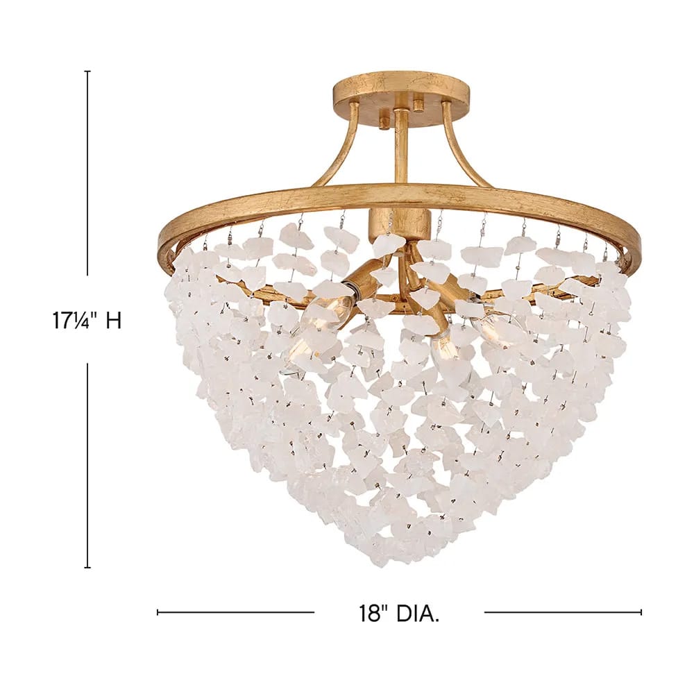 Interior Flush & Semi Flush Myra Semi-Flush Mount