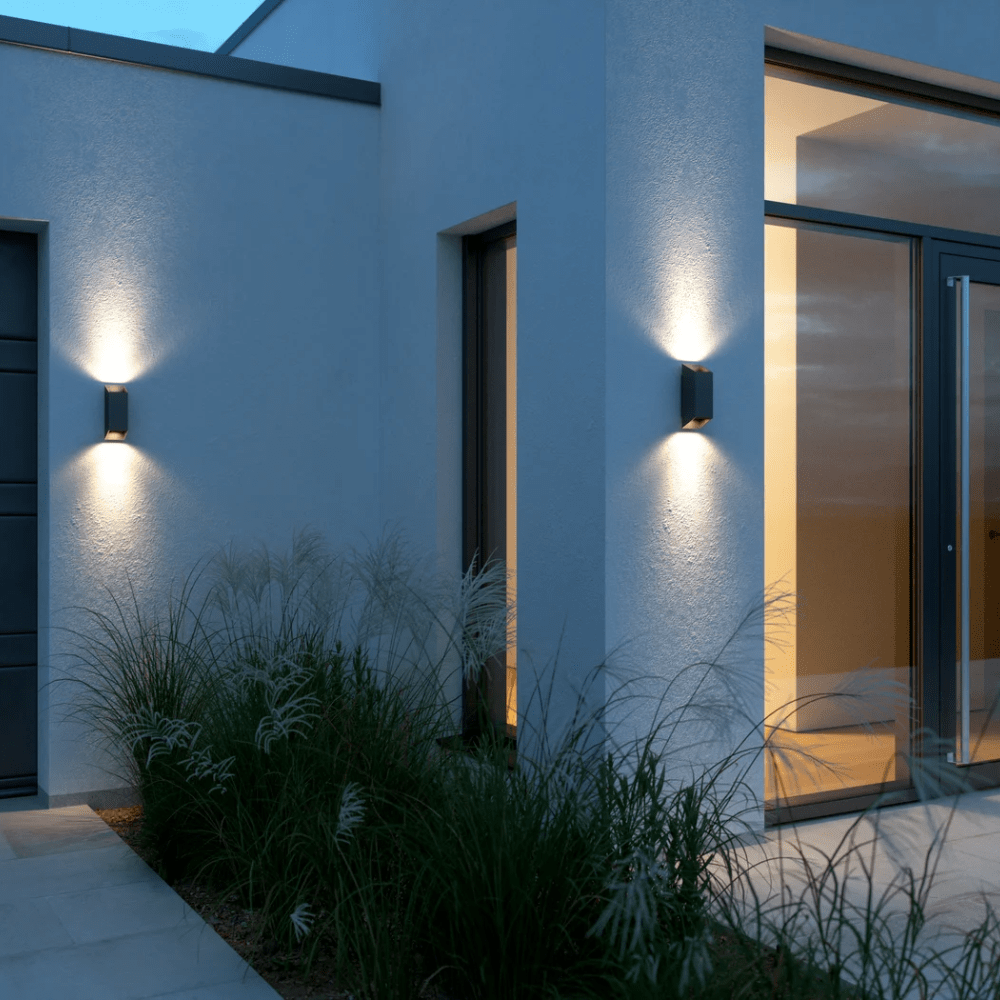 Exterior Wall Light Nico 22 Square Wall Light