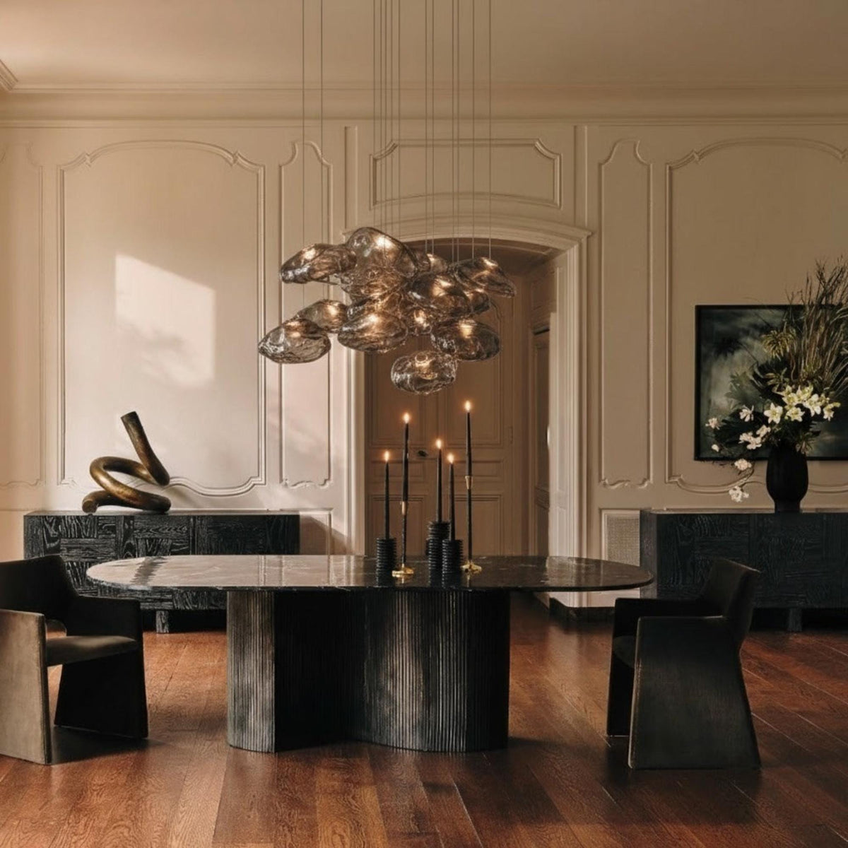 Interior Pendant Nimbus Hand Blown Glass Pendant Light