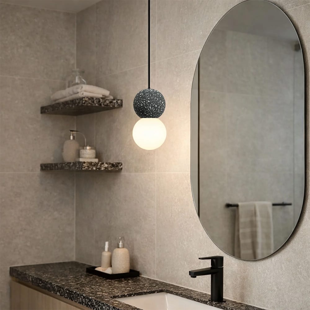 Interior Pendant Noir Terrazzo Pendant Light