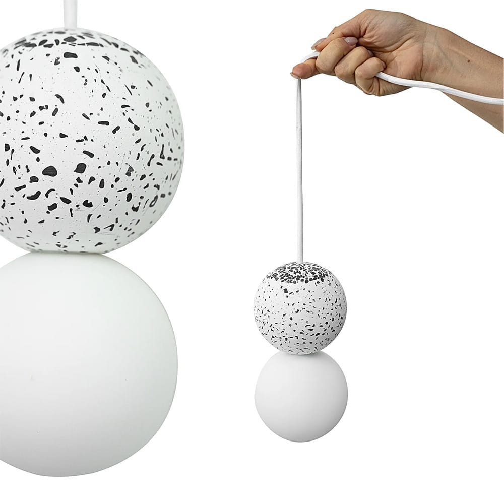 Interior Pendant Noir Terrazzo Pendant Light