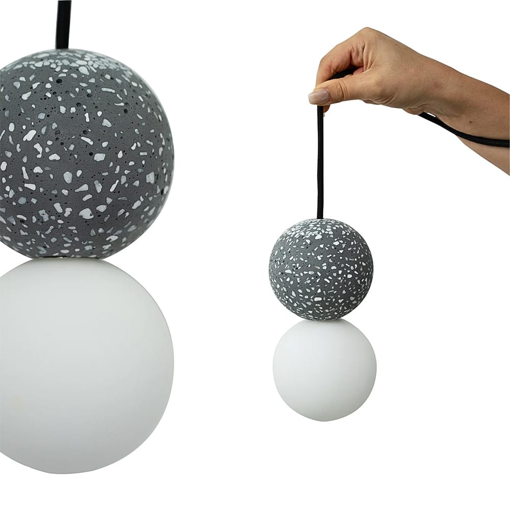 Interior Pendant Noir Terrazzo Pendant Light