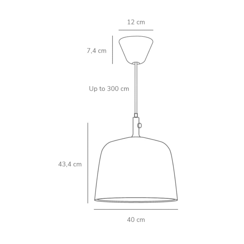 Interior Pendant Norbi 40cm Pendant (Excess Stock)